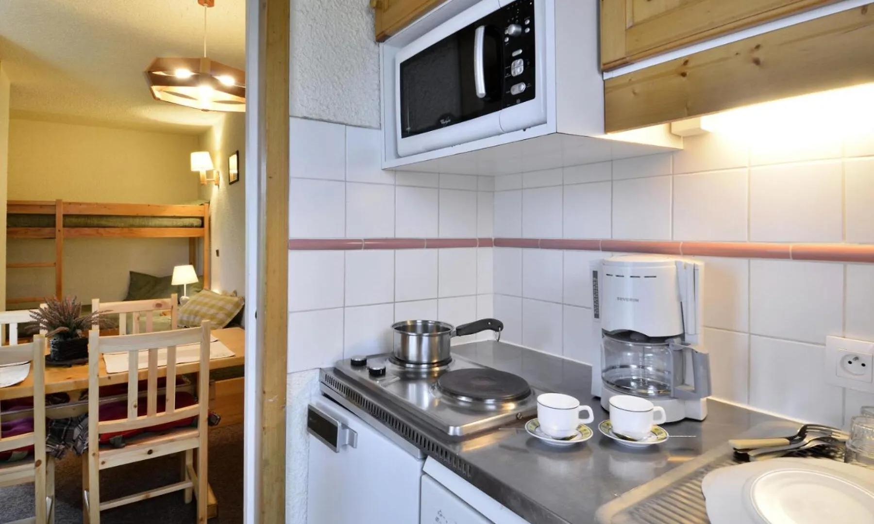 Apartment Residence Amethyste - Studio Pour 4 Personnes 93 Macot-la-Plagne